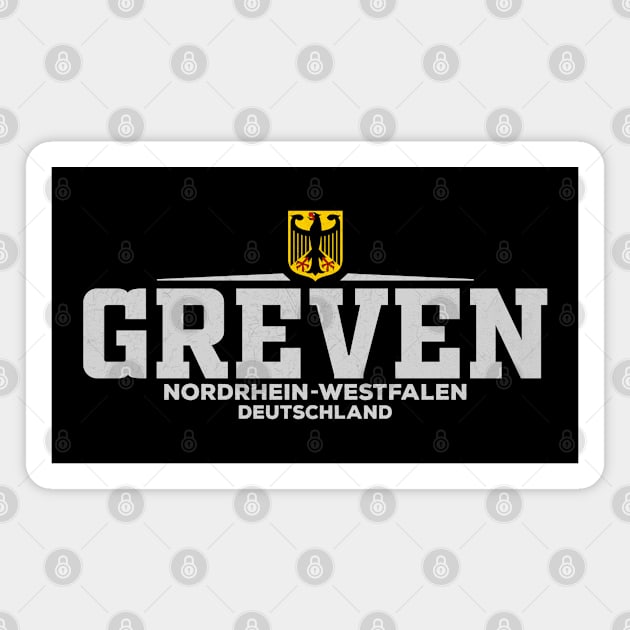 Greven Nordrhein Westfalen Deutschland/Germany Magnet by RAADesigns